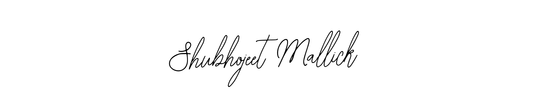 Shubhojeet Mallick stylish signature style. Best Handwritten Sign (Bearetta-2O07w) for my name. Handwritten Signature Collection Ideas for my name Shubhojeet Mallick. Shubhojeet Mallick signature style 12 images and pictures png