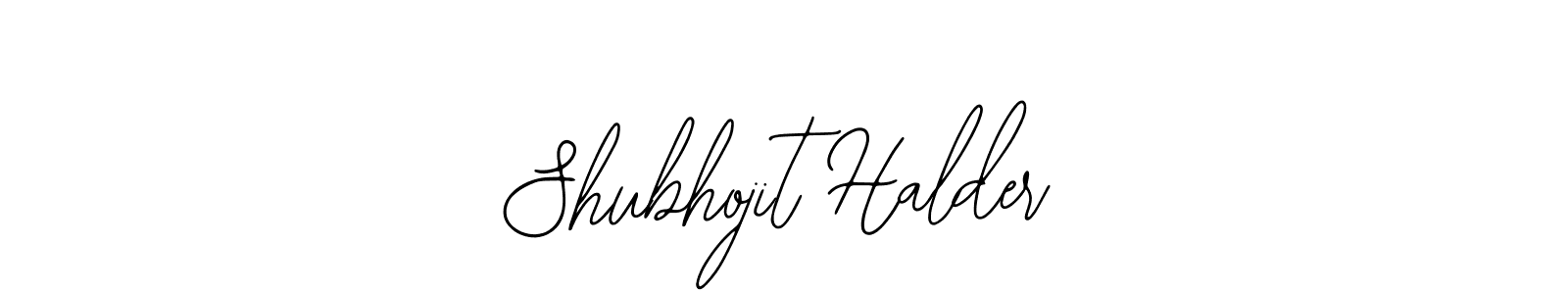 Make a short Shubhojit Halder signature style. Manage your documents anywhere anytime using Bearetta-2O07w. Create and add eSignatures, submit forms, share and send files easily. Shubhojit Halder signature style 12 images and pictures png