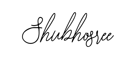Enhance your business communications with Shubhosree signature in Bearetta-2O07w lettering. Clean, modern, and universally compatible. Shubhosree signature style 12 images and pictures png