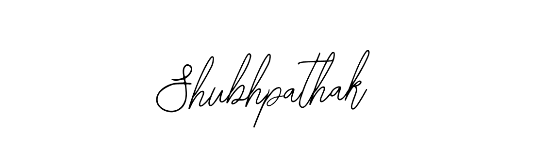 Use a signature maker to create a handwritten signature online. With this signature software, you can design (Bearetta-2O07w) your own signature for name Shubhpathak. Shubhpathak signature style 12 images and pictures png