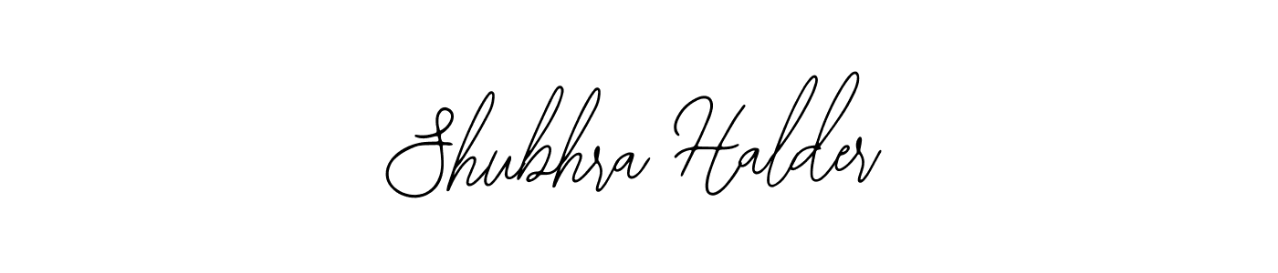 You should practise on your own different ways (Bearetta-2O07w) to write your name (Shubhra Halder) in signature. don't let someone else do it for you. Shubhra Halder signature style 12 images and pictures png