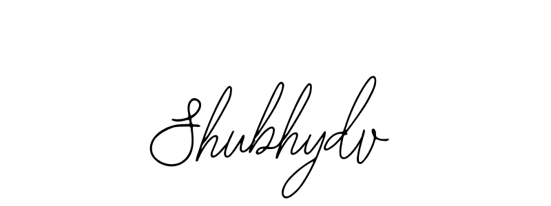 Shubhydv stylish signature style. Best Handwritten Sign (Bearetta-2O07w) for my name. Handwritten Signature Collection Ideas for my name Shubhydv. Shubhydv signature style 12 images and pictures png