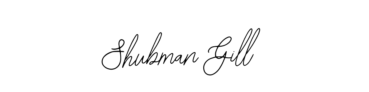 How to make Shubman Gill signature? Bearetta-2O07w is a professional autograph style. Create handwritten signature for Shubman Gill name. Shubman Gill signature style 12 images and pictures png