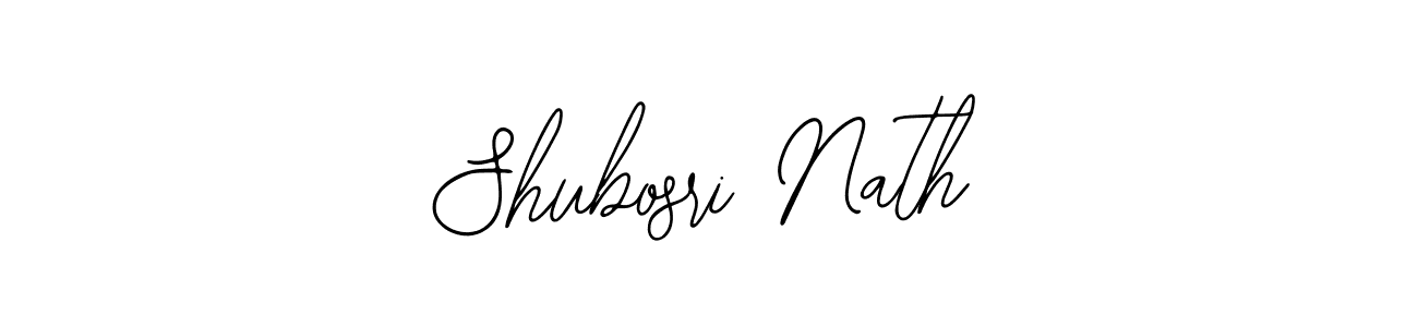 Design your own signature with our free online signature maker. With this signature software, you can create a handwritten (Bearetta-2O07w) signature for name Shubosri Nath. Shubosri Nath signature style 12 images and pictures png