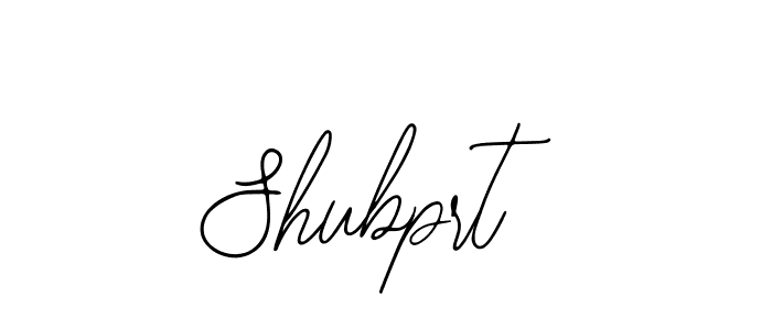 You should practise on your own different ways (Bearetta-2O07w) to write your name (Shubprt) in signature. don't let someone else do it for you. Shubprt signature style 12 images and pictures png