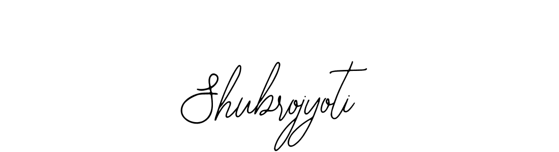 You should practise on your own different ways (Bearetta-2O07w) to write your name (Shubrojyoti) in signature. don't let someone else do it for you. Shubrojyoti signature style 12 images and pictures png