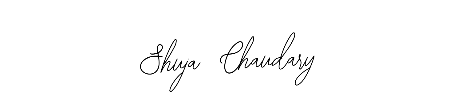 How to Draw Shuja  Chaudary signature style? Bearetta-2O07w is a latest design signature styles for name Shuja  Chaudary. Shuja  Chaudary signature style 12 images and pictures png