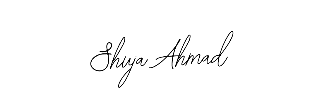 It looks lik you need a new signature style for name Shuja Ahmad. Design unique handwritten (Bearetta-2O07w) signature with our free signature maker in just a few clicks. Shuja Ahmad signature style 12 images and pictures png