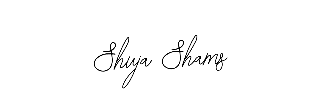 if you are searching for the best signature style for your name Shuja Shams. so please give up your signature search. here we have designed multiple signature styles  using Bearetta-2O07w. Shuja Shams signature style 12 images and pictures png