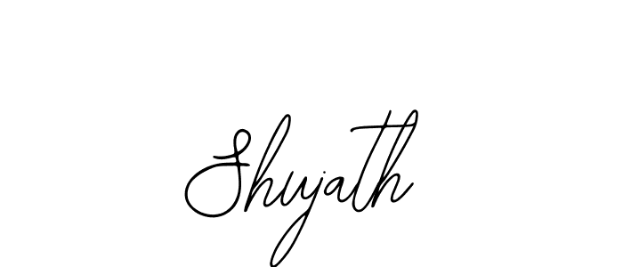 Use a signature maker to create a handwritten signature online. With this signature software, you can design (Bearetta-2O07w) your own signature for name Shujath. Shujath signature style 12 images and pictures png
