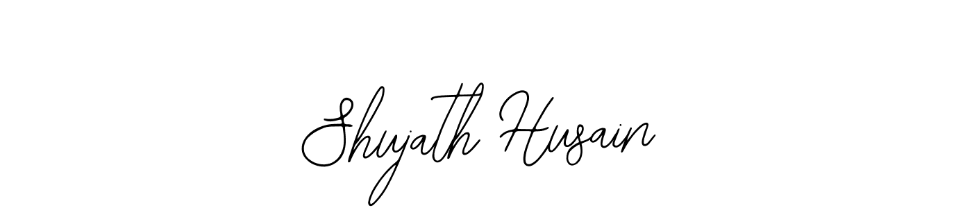 How to Draw Shujath Husain signature style? Bearetta-2O07w is a latest design signature styles for name Shujath Husain. Shujath Husain signature style 12 images and pictures png