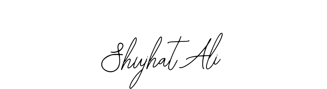 How to Draw Shujhat Ali signature style? Bearetta-2O07w is a latest design signature styles for name Shujhat Ali. Shujhat Ali signature style 12 images and pictures png