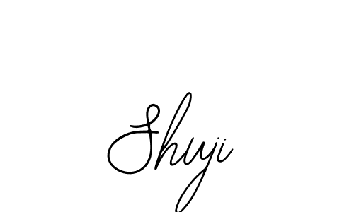 Similarly Bearetta-2O07w is the best handwritten signature design. Signature creator online .You can use it as an online autograph creator for name Shuji. Shuji signature style 12 images and pictures png