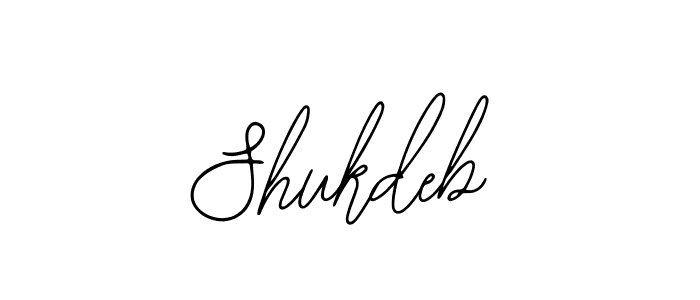 Shukdeb stylish signature style. Best Handwritten Sign (Bearetta-2O07w) for my name. Handwritten Signature Collection Ideas for my name Shukdeb. Shukdeb signature style 12 images and pictures png