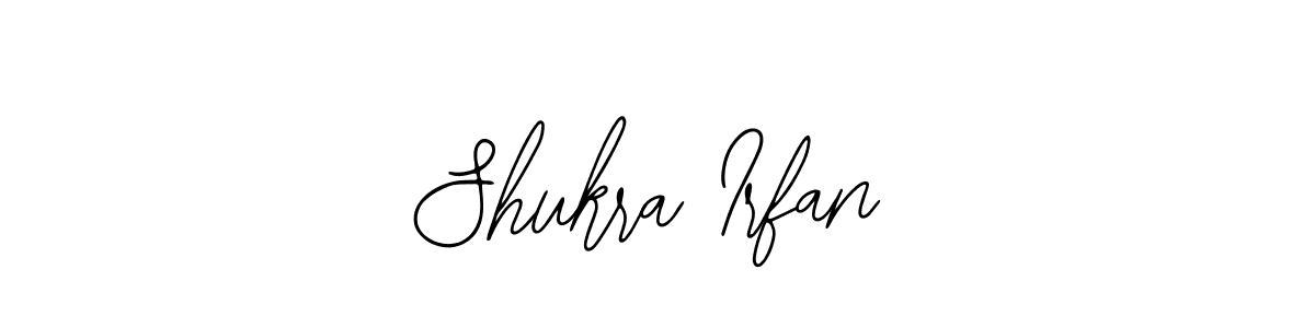 Shukra Irfan stylish signature style. Best Handwritten Sign (Bearetta-2O07w) for my name. Handwritten Signature Collection Ideas for my name Shukra Irfan. Shukra Irfan signature style 12 images and pictures png