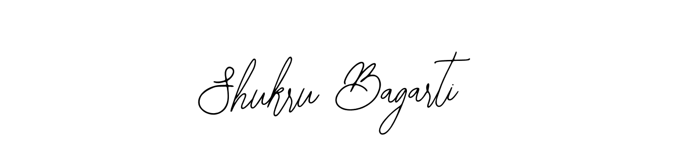 Design your own signature with our free online signature maker. With this signature software, you can create a handwritten (Bearetta-2O07w) signature for name Shukru Bagarti. Shukru Bagarti signature style 12 images and pictures png