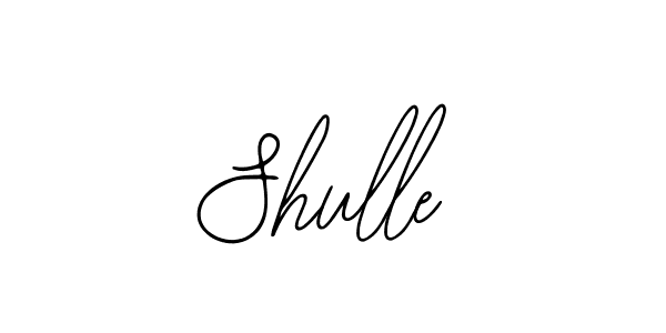 Use a signature maker to create a handwritten signature online. With this signature software, you can design (Bearetta-2O07w) your own signature for name Shulle. Shulle signature style 12 images and pictures png