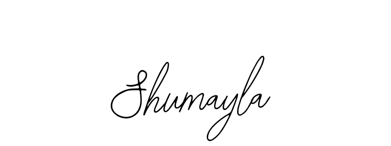 Shumayla stylish signature style. Best Handwritten Sign (Bearetta-2O07w) for my name. Handwritten Signature Collection Ideas for my name Shumayla. Shumayla signature style 12 images and pictures png