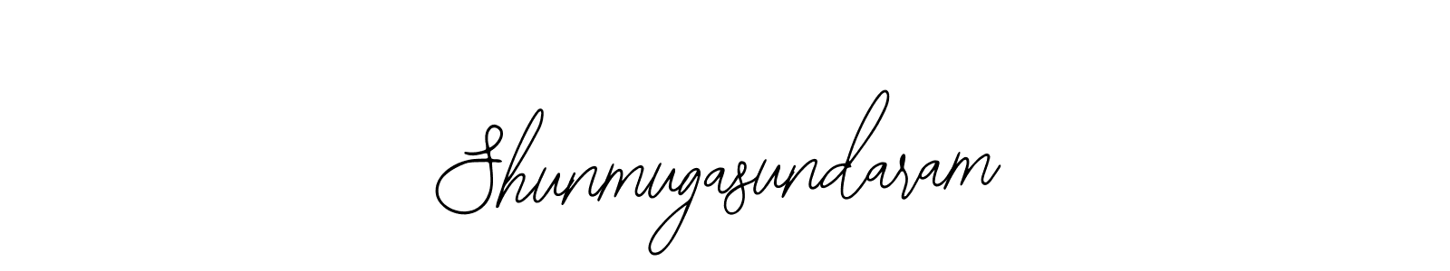 Use a signature maker to create a handwritten signature online. With this signature software, you can design (Bearetta-2O07w) your own signature for name Shunmugasundaram. Shunmugasundaram signature style 12 images and pictures png