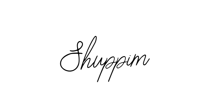 Similarly Bearetta-2O07w is the best handwritten signature design. Signature creator online .You can use it as an online autograph creator for name Shuppim. Shuppim signature style 12 images and pictures png