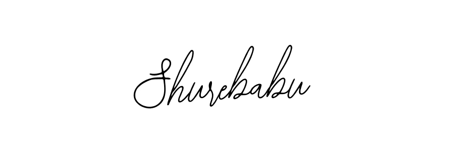 Shurebabu stylish signature style. Best Handwritten Sign (Bearetta-2O07w) for my name. Handwritten Signature Collection Ideas for my name Shurebabu. Shurebabu signature style 12 images and pictures png