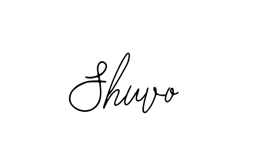 The best way (Bearetta-2O07w) to make a short signature is to pick only two or three words in your name. The name Shuvo include a total of six letters. For converting this name. Shuvo signature style 12 images and pictures png