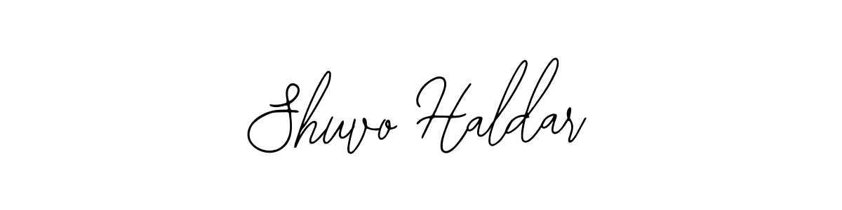 The best way (Bearetta-2O07w) to make a short signature is to pick only two or three words in your name. The name Shuvo Haldar include a total of six letters. For converting this name. Shuvo Haldar signature style 12 images and pictures png