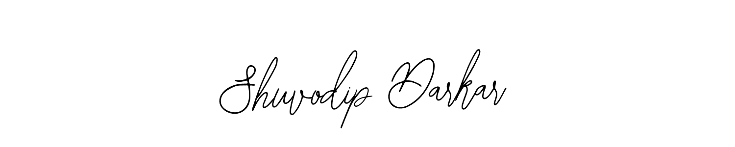How to make Shuvodip Darkar signature? Bearetta-2O07w is a professional autograph style. Create handwritten signature for Shuvodip Darkar name. Shuvodip Darkar signature style 12 images and pictures png