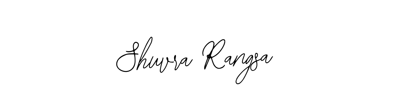 The best way (Bearetta-2O07w) to make a short signature is to pick only two or three words in your name. The name Shuvra Rangsa include a total of six letters. For converting this name. Shuvra Rangsa signature style 12 images and pictures png