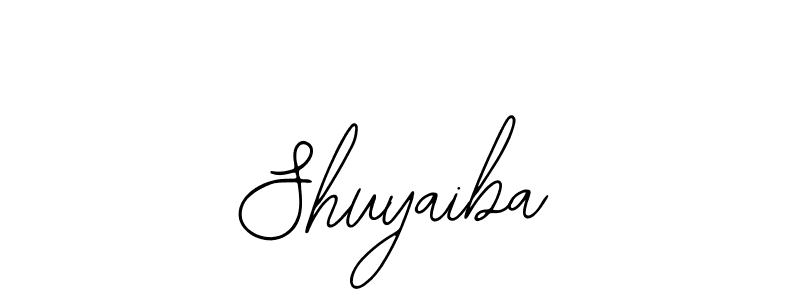 Similarly Bearetta-2O07w is the best handwritten signature design. Signature creator online .You can use it as an online autograph creator for name Shuyaiba. Shuyaiba signature style 12 images and pictures png