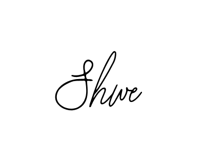 How to make Shwe name signature. Use Bearetta-2O07w style for creating short signs online. This is the latest handwritten sign. Shwe signature style 12 images and pictures png