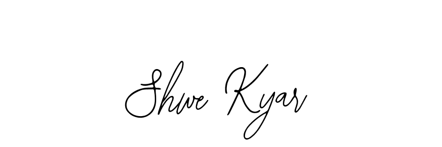 Also You can easily find your signature by using the search form. We will create Shwe Kyar name handwritten signature images for you free of cost using Bearetta-2O07w sign style. Shwe Kyar signature style 12 images and pictures png