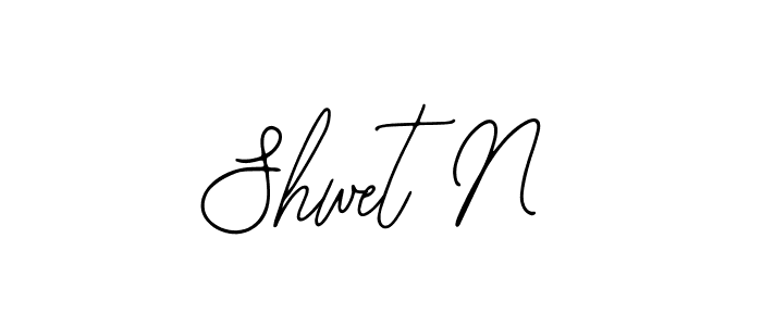 Create a beautiful signature design for name Shwet N. With this signature (Bearetta-2O07w) fonts, you can make a handwritten signature for free. Shwet N signature style 12 images and pictures png