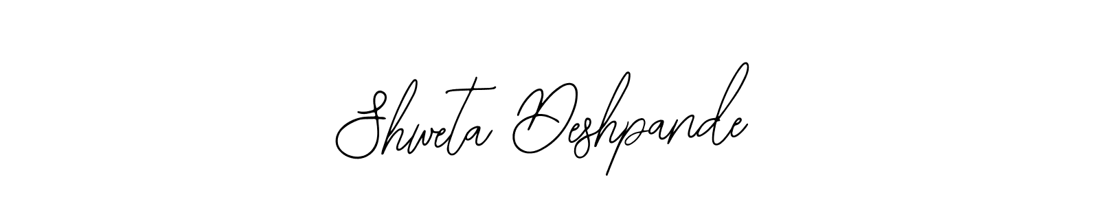 Make a beautiful signature design for name Shweta Deshpande. Use this online signature maker to create a handwritten signature for free. Shweta Deshpande signature style 12 images and pictures png