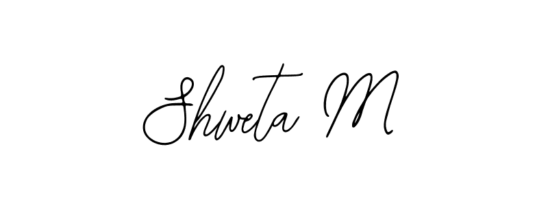 Similarly Bearetta-2O07w is the best handwritten signature design. Signature creator online .You can use it as an online autograph creator for name Shweta M. Shweta M signature style 12 images and pictures png