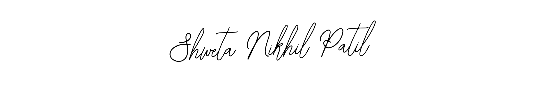 Make a beautiful signature design for name Shweta Nikhil Patil. With this signature (Bearetta-2O07w) style, you can create a handwritten signature for free. Shweta Nikhil Patil signature style 12 images and pictures png
