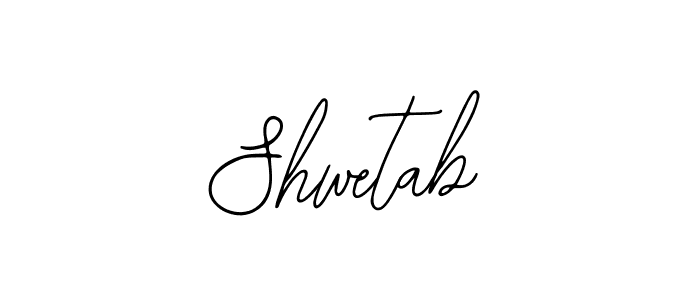 Also You can easily find your signature by using the search form. We will create Shwetab name handwritten signature images for you free of cost using Bearetta-2O07w sign style. Shwetab signature style 12 images and pictures png