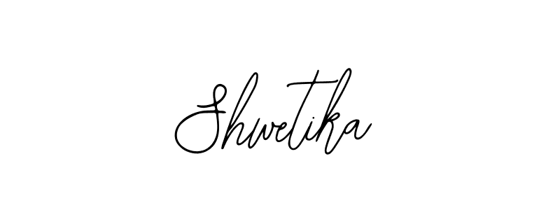 How to make Shwetika name signature. Use Bearetta-2O07w style for creating short signs online. This is the latest handwritten sign. Shwetika signature style 12 images and pictures png