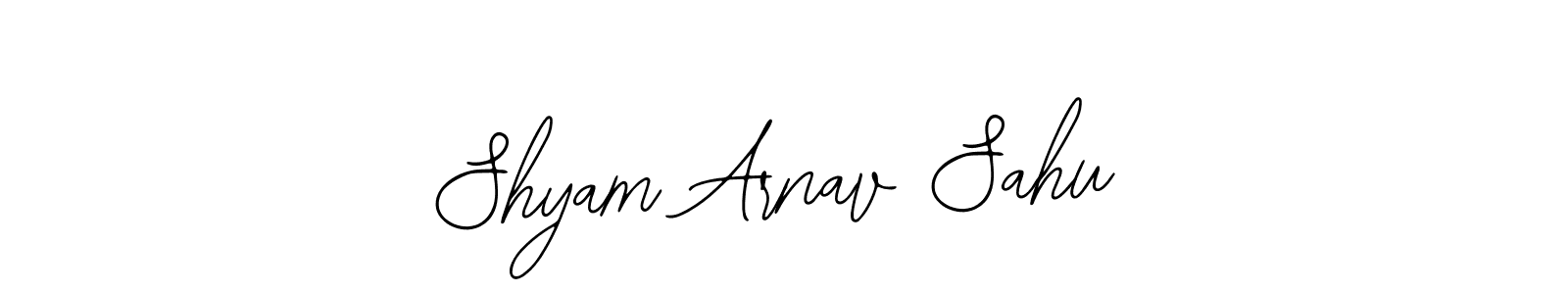 Make a beautiful signature design for name Shyam Arnav Sahu. With this signature (Bearetta-2O07w) style, you can create a handwritten signature for free. Shyam Arnav Sahu signature style 12 images and pictures png