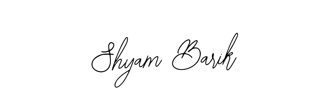 How to Draw Shyam Barik signature style? Bearetta-2O07w is a latest design signature styles for name Shyam Barik. Shyam Barik signature style 12 images and pictures png