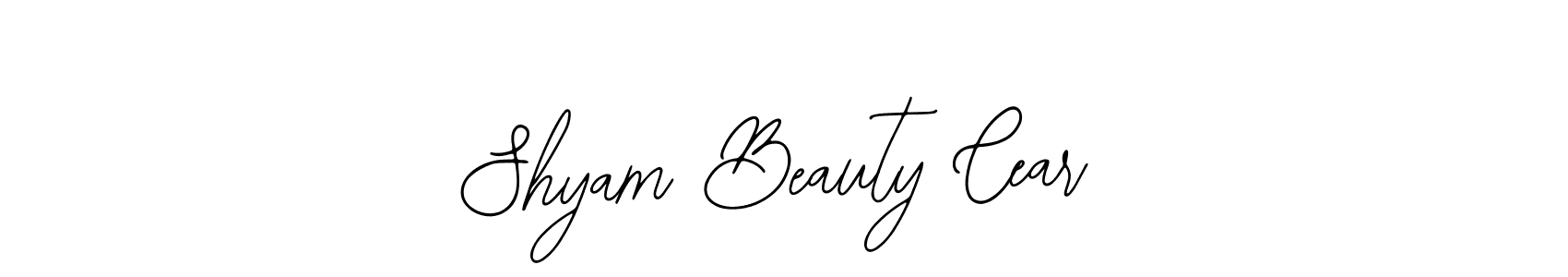 Make a beautiful signature design for name Shyam Beauty Cear. Use this online signature maker to create a handwritten signature for free. Shyam Beauty Cear signature style 12 images and pictures png