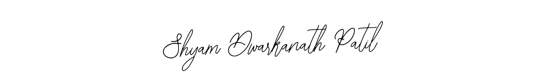 The best way (Bearetta-2O07w) to make a short signature is to pick only two or three words in your name. The name Shyam Dwarkanath Patil include a total of six letters. For converting this name. Shyam Dwarkanath Patil signature style 12 images and pictures png