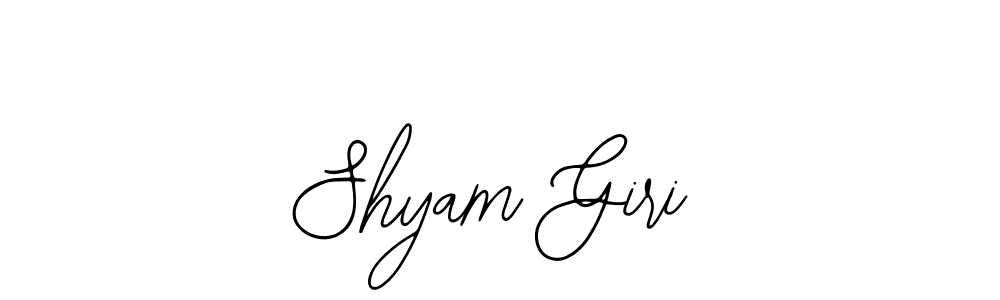 How to make Shyam Giri signature? Bearetta-2O07w is a professional autograph style. Create handwritten signature for Shyam Giri name. Shyam Giri signature style 12 images and pictures png