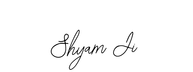 Design your own signature with our free online signature maker. With this signature software, you can create a handwritten (Bearetta-2O07w) signature for name Shyam Ji. Shyam Ji signature style 12 images and pictures png