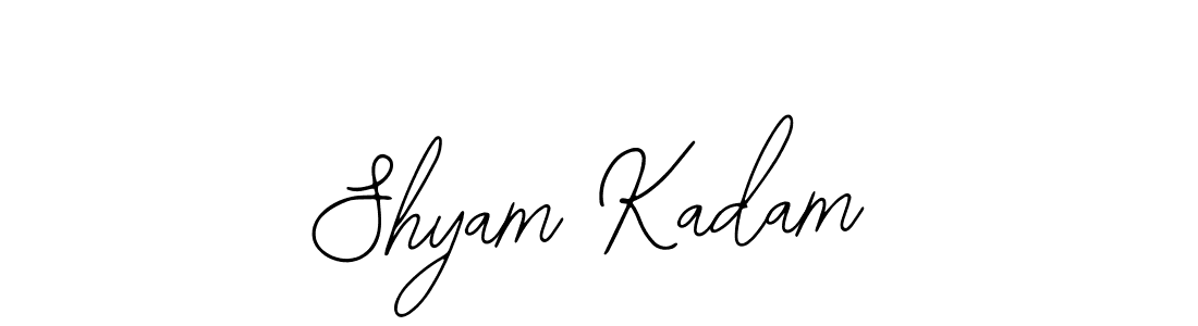 Use a signature maker to create a handwritten signature online. With this signature software, you can design (Bearetta-2O07w) your own signature for name Shyam Kadam. Shyam Kadam signature style 12 images and pictures png