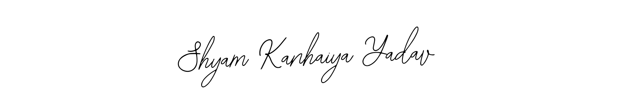 Make a short Shyam Kanhaiya Yadav signature style. Manage your documents anywhere anytime using Bearetta-2O07w. Create and add eSignatures, submit forms, share and send files easily. Shyam Kanhaiya Yadav signature style 12 images and pictures png