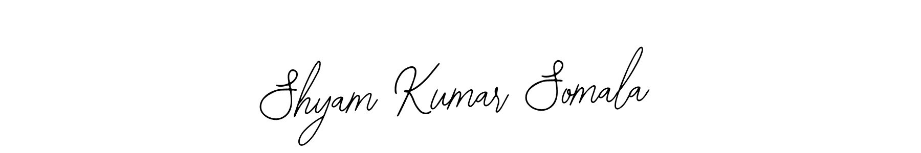 Similarly Bearetta-2O07w is the best handwritten signature design. Signature creator online .You can use it as an online autograph creator for name Shyam Kumar Somala. Shyam Kumar Somala signature style 12 images and pictures png