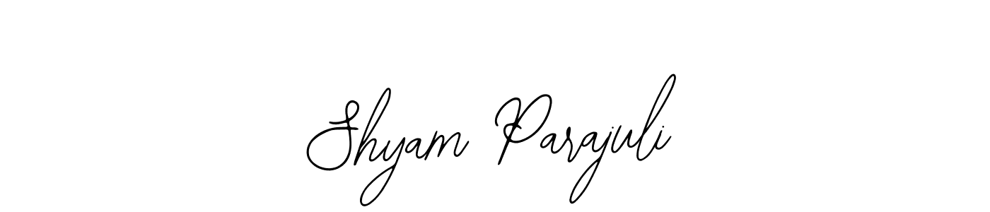 Make a short Shyam Parajuli signature style. Manage your documents anywhere anytime using Bearetta-2O07w. Create and add eSignatures, submit forms, share and send files easily. Shyam Parajuli signature style 12 images and pictures png
