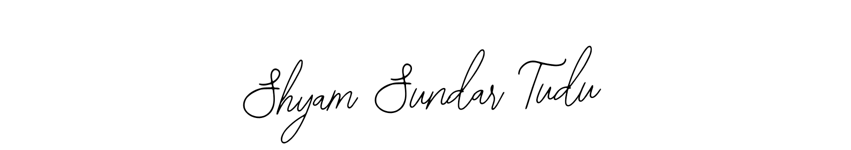 Also we have Shyam Sundar Tudu name is the best signature style. Create professional handwritten signature collection using Bearetta-2O07w autograph style. Shyam Sundar Tudu signature style 12 images and pictures png