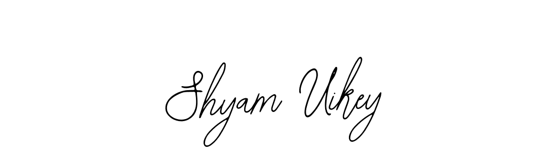 Design your own signature with our free online signature maker. With this signature software, you can create a handwritten (Bearetta-2O07w) signature for name Shyam Uikey. Shyam Uikey signature style 12 images and pictures png